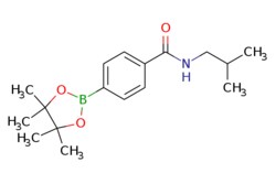 eMolecules​&nbsp;Ambeed / N-(2-Methylpropyl)-4-(tetramethyl-132-dioxaborolan-2-yl)benzamide / 100mg / 714082230 / A1224424 /  / 1509932-23-3 / MFCD24039451 / 303.210 / C17H26BNO3
