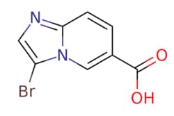 eMolecules​&nbsp;AstaTech / 3-BROMOIMIDAZO[12-A]PYRIDINE-6-CARBOXYLIC ACID / 0.25g / 206678147 / 50996 / 97.000 / 886362-00-1 / MFCD07021511 / 241.044 / C8H5BrN2O2