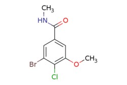 eMolecules​ Ambeed / 3-Bromo-4-chloro-5-methoxy-N-methylbenzamide / 1g