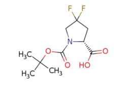 eMolecules​&nbsp;Pharmablock / (2R)-1-tert-butoxycarbonyl-44-difluoro-pyrrolidine-2-carboxylic acid / 25mg / 586148863 / PBN20121532 / 0.000 / 536747-87-2 / MFCD08272893 / 251.230 / C10H15F2NO4