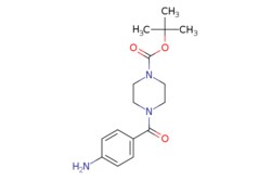 eMolecules​&nbsp;ChemScene / tert-Butyl 4-(4-aminobenzoyl)piperazine-1-carboxylate / 100mg / 572280356 / CS-0060941 / 0.000 / 350684-49-0 / MFCD06659531 / 305.378 / C16H23N3O3