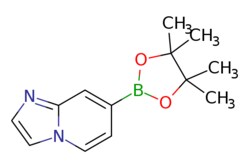 eMolecules​&nbsp;Pharmablock / 7-(tetramethyl-132-dioxaborolan-2-yl)imidazo[12-a]pyridine / 25mg / 586137975 / PB02525 / 0.000 / 908268-52-0 / MFCD13177254 / 244.100 / C13H17BN2O2