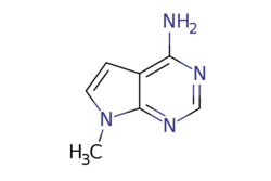 eMolecules​&nbsp;7752-54-7 | 7-methyl-7H-pyrrolo[2,3-d]pyrimidin-4-amine | Pharmablock | MFCD12924275 | 148.169 | C7H8N4 | 97.000 | Cn1ccc2c(N)ncnc12 | 25mg | 594229612