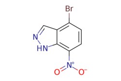 eMolecules​&nbsp;Pharmablock / 4-bromo-7-nitro-1H-indazole / 25mg / 551134040 / PBN20120253 / 0.000 / 1190319-86-8 / MFCD12963530 / 242.032 / C7H4BrN3O2