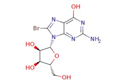 eMolecules​&nbsp;AstaTech / 8-BROMO-GUANOSINE / 1g / 330300791 / 42343 / 95.000 / 4016-63-1 / MFCD00037985 / 362.140 / C10H12BrN5O5