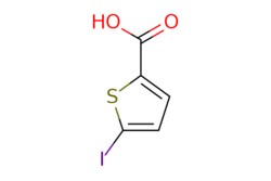 eMolecules​&nbsp;ChemScene / 5-Iodothiophene-2-carboxylic acid / 100mg / 714103156 / CS-0041415 / 0.000 / 60166-85-0 / MFCD17215786 / 254.040 / C5H3IO2S