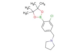 eMolecules​ Ambeed / 1-(3-Chloro-4-(4455-tetramethyl-132-dioxaborolan-2-yl)benzyl)pyrrolidine