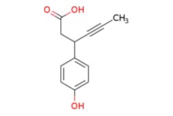 eMolecules​&nbsp;865233-34-7 | Ambeed |  3-(4-Hydroxyphenyl)hex-4-ynoic acid |  100mg | 596567591 | A307048 | MFCD21605732 | 204.225 |  C12H12O3