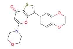 eMolecules​&nbsp;Ambeed / 3-(23-Dihydrobenzo[b][14]dioxin-6-yl)-5-morpholino-7H-thieno[32-b]pyran-7-one / 1mg / 532600017 / A390649 /  / 1174428-47-7 / MFCD31382129 / 371.410 / C19H17NO5S