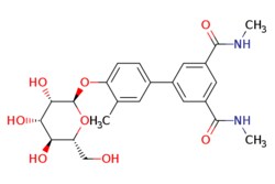 eMolecules​ 1373346-85-0 | Ambeed | N3N53-Trimethyl-4-(((2R3S4S5S6R)-345-trihydroxy-6-(hydroxymethyl)tetrahydro-2H-pyran-2-yl)oxy)-[11-biphenyl]-35-dicarboxamide