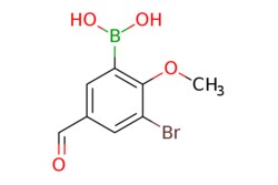 eMolecules​&nbsp;Ambeed / (3-Bromo-5-formyl-2-methoxyphenyl)boronic acid / 250mg / 752810620 / A435608 /  / 1072951-80-4 / MFCD09265141 / 258.860 / C8H8BBrO4