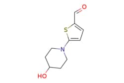 eMolecules​&nbsp;Ambeed / 5-(4-Hydroxypiperidin-1-yl)thiophene-2-carbaldehyde / 250mg / 525071435 / A157386 /  / 207290-72-0 / MFCD03425728 / 211.280 / C10H13NO2S