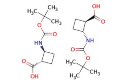 eMolecules​&nbsp;Pharmablock / trans-2-(tert-butoxycarbonylamino)cyclobutanecarboxylic acid / 25mg / 586146050 / PBLL1226 /  / 951173-25-4 / [null] / 430.498 / C20H34N2O8