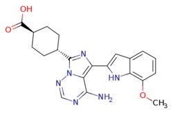 eMolecules​ 936890-98-1 | Ambeed | trans-4-(4-Amino-5-(7-methoxy-1H-indol-2-yl)imidazo[51-f][124]triazin-7-yl)cyclohexanecarboxylic
