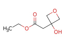 eMolecules​&nbsp;Pharmablock / ethyl 2-(3-hydroxyoxetan-3-yl)acetate / 25mg / 551213194 / PB07051 / 0.000 / 1638771-95-5 / MFCD27987080 / 160.169 / C7H12O4