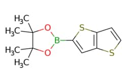 eMolecules​&nbsp;Ambeed / 4455-Tetramethyl-2-(thieno[32-b]thiophen-2-yl)-132-dioxaborolane / 100mg / 650570220 / A327112 /  / 1004784-50-2 / MFCD24386909 / 266.180 / C12H15BO2S2