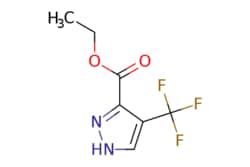 eMolecules​&nbsp;Pharmablock / ethyl 4-(trifluoromethyl)-1H-pyrazole-3-carboxylate / 25mg / 702445582 / PBXAA1090 / 0.000 / 934758-94-8 / MFCD20486284 / 208.140 / C7H7F3N2O2
