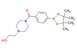 eMolecules​ 1432742-20-5 | Ambeed | (4-(2-Hydroxyethyl)piperazin-1-yl)(4-(4455-tetramethyl-132-dioxaborolan-2-yl)phenyl)methanone