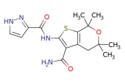 eMolecules​ 1654725-02-6 | Ambeed | N-(3-Carbamoyl-5577-tetramethyl-57-dihydro-4H-thieno[23-c]pyran-2-yl)-1H-pyrazole-3-carboxamide