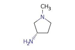 eMolecules​&nbsp;214357-95-6 | (3S)-1-methylpyrrolidin-3-amine | Pharmablock | MFCD09029382 | 100.165 | C5H12N2 | 97.000 | CN1CC[C@H](N)C1 | 25mg | 551187067
