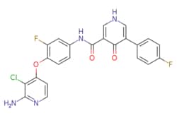 eMolecules​ 1174046-72-0 | Ambeed | N-(4-((2-Amino-3-chloropyridin-4-yl)oxy)-3-fluorophenyl)-5-(4-fluorophenyl)-4-oxo-14-dihydropyridine-3-carboxamide