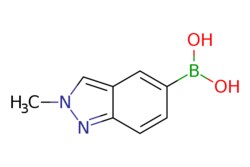 eMolecules​&nbsp;Pharmablock / (2-methylindazol-5-yl)boronic acid / 25mg / 551062253 / PB02004 / 0.000 / 952319-71-0 / MFCD09870056 / 175.980 / C8H9BN2O2