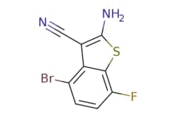 eMolecules​ Pharmablock / 2-amino-4-bromo-7-fluoro-benzothiophene-3-carbonitrile