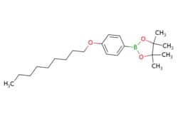 eMolecules​&nbsp;Ambeed / 4455-Tetramethyl-2-(4-(nonyloxy)phenyl)-132-dioxaborolane / 100mg / 714084289 / A1543113 /  / 2246802-91-3 / [null] / 346.320 / C21H35BO3