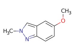 eMolecules​&nbsp;Pharmablock / 5-methoxy-2-methyl-indazole / 25mg / 713710357 / PBT2176 / 0.000 / 541539-88-2 / MFCD16620002 / 162.192 / C9H10N2O