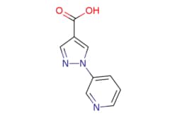 eMolecules​&nbsp;Pharmablock / 1-(pyridin-3-yl)-1H-pyrazole-4-carboxylic acid / 25mg / 586142154 / PB91123 / 0.000 / 1014631-89-0 / MFCD18260889 / 189.174 / C9H7N3O2