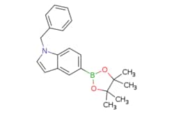 eMolecules​&nbsp;Ambeed / 1-Benzyl-5-(4455-tetramethyl-[132]dioxaborolan-2-yl)-1H-indole / 250mg / 696731948 / A358662 /  / 1206163-56-5 / MFCD11894320 / 333.240 / C21H24BNO2