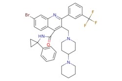 eMolecules​ 1336960-13-4 | Ambeed | 3-([14-Bipiperidin]-1-ylmethyl)-7-bromo-N-(1-phenylcyclopropyl)-2-(3-(trifluoromethyl)phenyl)quinoline-4-carboxamide