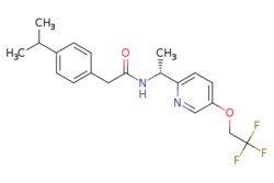 eMolecules​ 953778-58-0 | Ambeed | (R)-2-(4-Isopropylphenyl)-N-(1-(5-(222-trifluoroethoxy)pyridin-2-yl)ethyl)acetamide