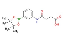 eMolecules​&nbsp;Ambeed / 4-Oxo-4-((3-(4455-tetramethyl-132-dioxaborolan-2-yl)phenyl)amino)butanoic acid / 250mg / 696732319 / A708301 /  / 1030269-28-3 / MFCD06795662 / 319.160 / C16H22BNO5