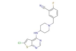 eMolecules​ 866206-54-4 | Ambeed | 5-((4-((6-Chlorothieno[23-d]pyrimidin-4-yl)amino)piperidin-1-yl)methyl)-2-fluorobenzonitrile
