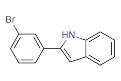 eMolecules​&nbsp;ChemScene / 2-(3-Bromophenyl)-1H-indole / 250mg / 712839359 / CS-0432877 / 0.000 / 93716-78-0 / MFCD05224892 / 272.145 / C14H10BrN