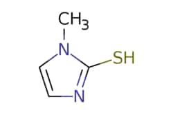 eMolecules​&nbsp;Ambeed / 1-Methyl-1H-imidazole-2-thiol / 25g / 525241017 / A822238 /  / 85916-84-3 / [null] / 114.170 / C4H6N2S