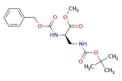 eMolecules​&nbsp;ChemScene / (R)-Methyl 2-(((benzyloxy)carbonyl)amino)-3-((tert-butoxycarbonyl)amino)propanoate / 100mg / 642099769 / CS-0202539 / 0.000 / 96136-12-8 / MFCD22418851 / 352.387 / C17H24N2O6