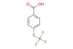 eMolecules​&nbsp;Ambeed / 4-((Trifluoromethyl)thio)benzoic acid / 5g / 599120200 / A950109 /  / 330-17-6 / MFCD00040906 / 222.180 / C8H5F3O2S