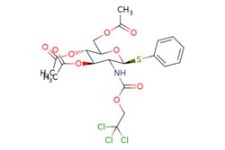 eMolecules​&nbsp;ChemScene / Phenyl 2-deoxy-1-thio-2-[[(222-trichloroethoxy)carbonyl]amino]--D-glucopyranoside 346-triacetate / 1g / 632279501 / CS-0098116 / 0.000 / 187022-49-7 / [null] / 572.830 / C21H24Cl3NO9S