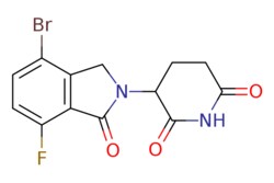 eMolecules​ 2438239-34-8 | Ambeed | 3-(4-Bromo-7-fluoro-1-oxoisoindolin-2-yl)piperidine-26-dione