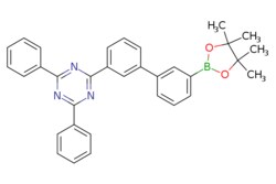 eMolecules​&nbsp;Ambeed / 24-Diphenyl-6-(3-(4455-tetramethyl-132-dioxaborolan-2-yl)-[11-biphenyl]-3-yl)-135-triazine / 250mg / 666599079 / A1144176 /  / 1802232-96-7 / [null] / 511.430 / C33H30BN3O2