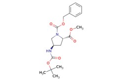 eMolecules​&nbsp;ChemScene / 1-Benzyl 2-methyl (2S4R)-4-((tert-butoxycarbonyl)amino)pyrrolidine-12-dicarboxylate / 100mg / 649803426 / CS-0040584 / 0.000 / 189215-90-5 / MFCD28132928 / 378.425 / C19H26N2O6