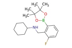 eMolecules​&nbsp;Ambeed / N-(2-Fluoro-6-(4455-tetramethyl-132-dioxaborolan-2-yl)benzyl)cyclohexanamine / 250mg / 722704534 / A1670706 /  / 2096340-26-8 / [null] / 333.250 / C19H29BFNO2