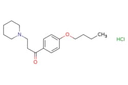 eMolecules​&nbsp;Ambeed / 1-(4-Butoxyphenyl)-3-(piperidin-1-yl)propan-1-one hydrochloride / 1g / 552603616 / A162451 /  / 536-43-6 / MFCD00035386 / 325.880 / C18H28ClNO2
