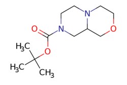 eMolecules​&nbsp;Pharmablock / tert-butyl 346799a-hexahydro-1H-pyrazino[21-c][14]oxazine-8-carboxylate / 25mg / 551166958 / PBXA0012 / 0.000 / 1630906-78-3 / MFCD28502670 / 242.319 / C12H22N2O3