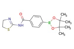 eMolecules​&nbsp;Ambeed / N-(45-Dihydrothiazol-2-yl)-4-(4455-tetramethyl-132-dioxaborolan-2-yl)benzamide / 100mg / 714084042 / A1537616 /  / 2828439-73-0 / [null] / 332.230 / C16H21BN2O3S