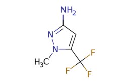 eMolecules​&nbsp;Ambeed / 1-Methyl-5-(trifluoromethyl)-1H-pyrazol-3-amine / 250mg / 571783778 / A557271 /  / 149978-42-7 / MFCD09701818 / 165.119 / C5H6F3N3