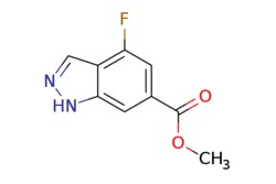 eMolecules​ Pharmablock / methyl 4-fluoro-1H-indazole-6-carboxylate / 25mg