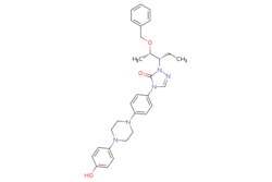 eMolecules​&nbsp;Ambeed / 1-((2S3S)-2-(Benzyloxy)pentan-3-yl)-4-(4-(4-(4-hydroxyphenyl)piperazin-1-yl)phenyl)-1H-124-triazol-5(4H)-one / 250mg / 490546186 / A263865 /  / 184177-83-1 / MFCD18374617 / 513.642 / C30H35N5O3